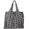 BOLSO REUSABLE NEGRO CIRCULOS BLANCOS